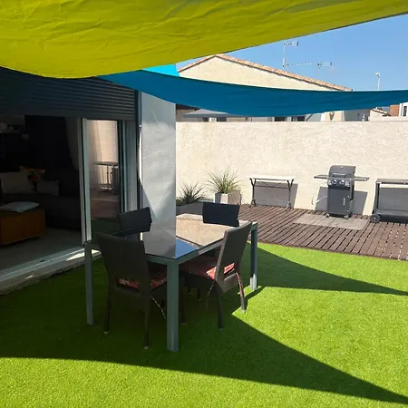 別荘 Jolie Maison A 700m De La Le Grau-dʼAgde